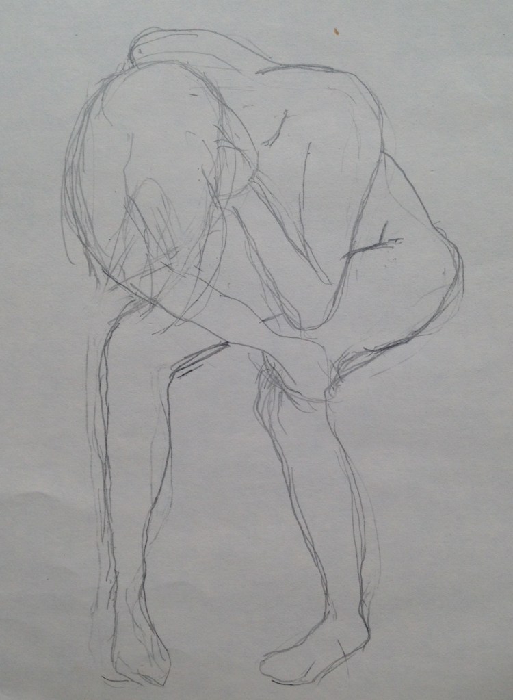 This Body, rough drawing by Bice Grace Lapin